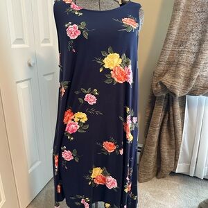 Old Navy Blue Pink Sleeveless Sundress